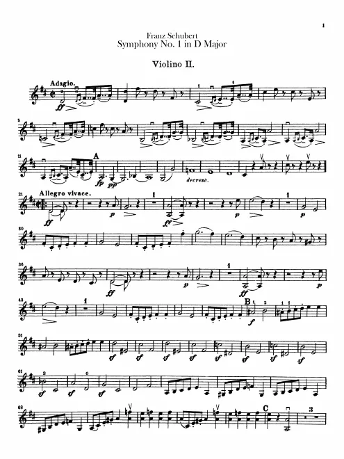 Violins II