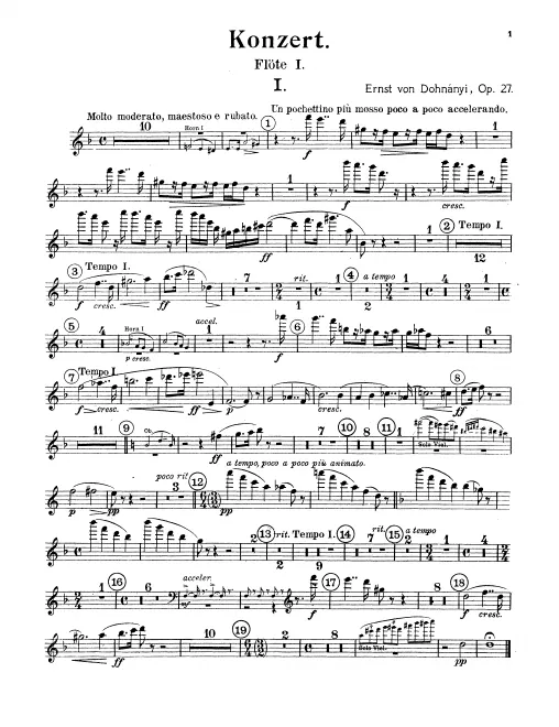 Flute 1, 2