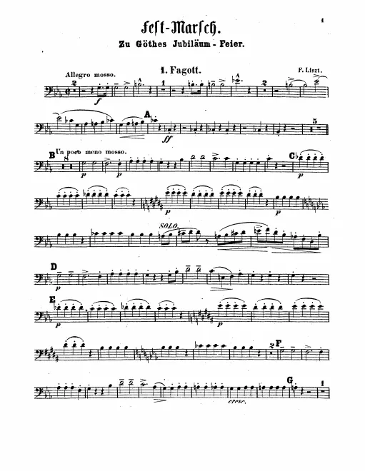 Bassoon 1, 2