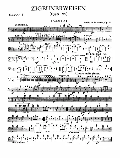 Bassoon 1, 2