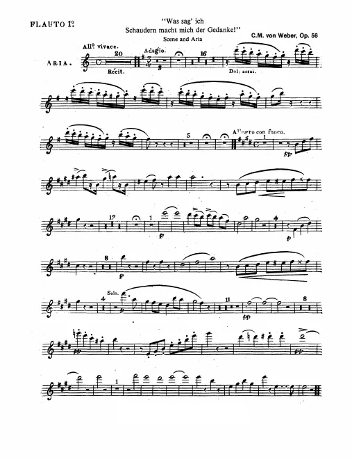 Flute 1, 2