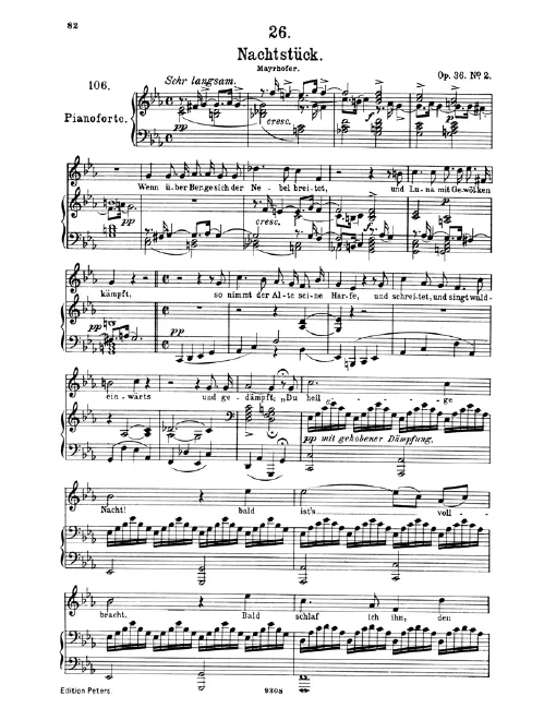 Complete Lieder, Book 2, part 2