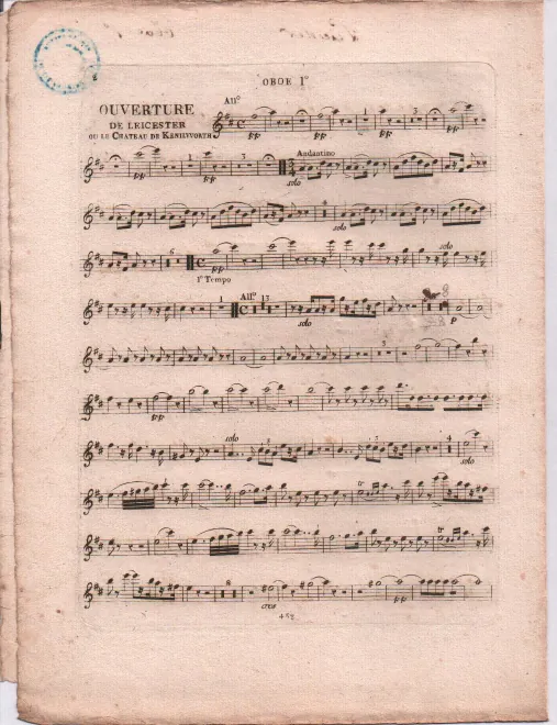 Oboe 1, 2