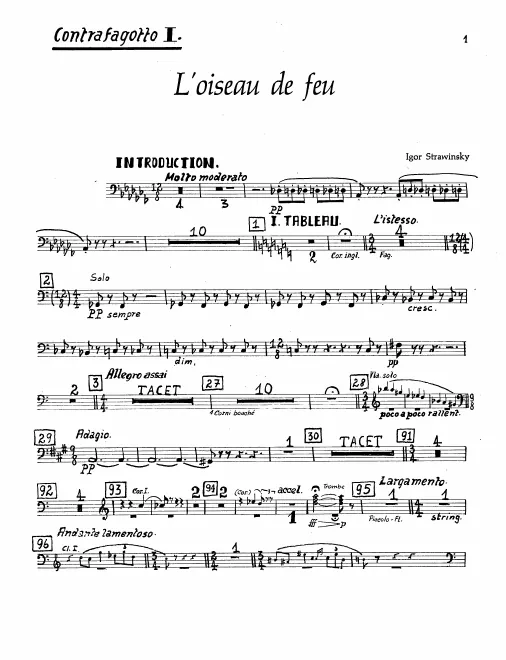 Contrabassoon 1