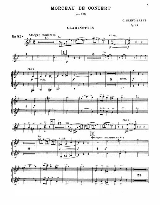 Clarinet 1/2 (B)