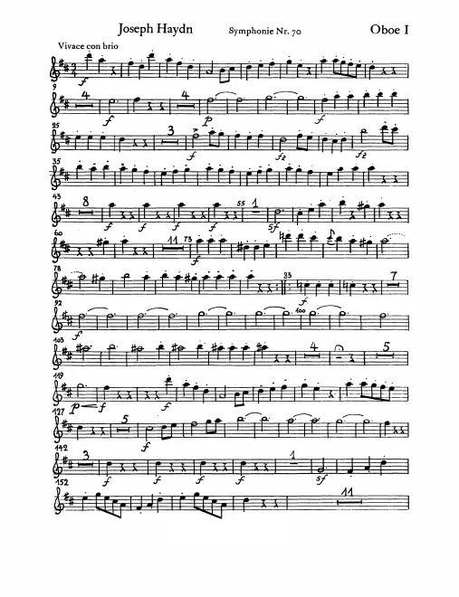 Oboe 1, 2
