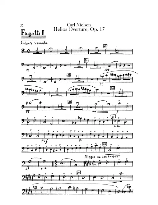 Bassoon 1, 2