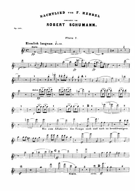 Flute 1, 2
