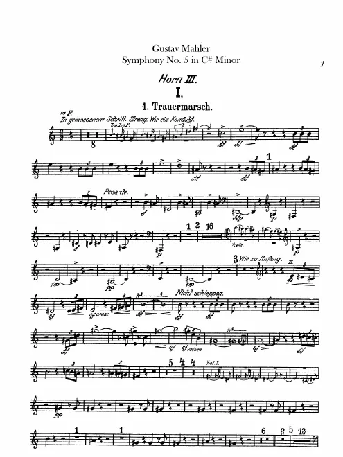 Horn 3 (F)
