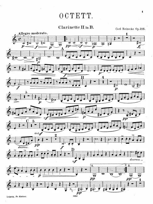 Clarinet 2 (B)