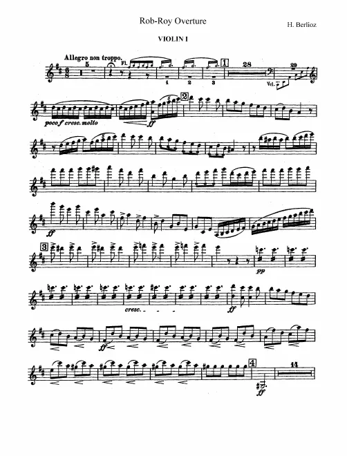 Violins I