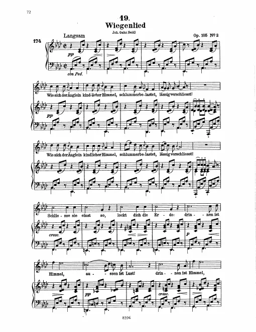 Complete Score (Original / High Voice, )