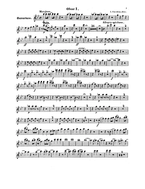 Oboe 1, 2
