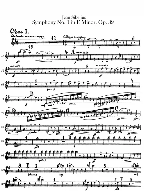 Oboe 1, 2