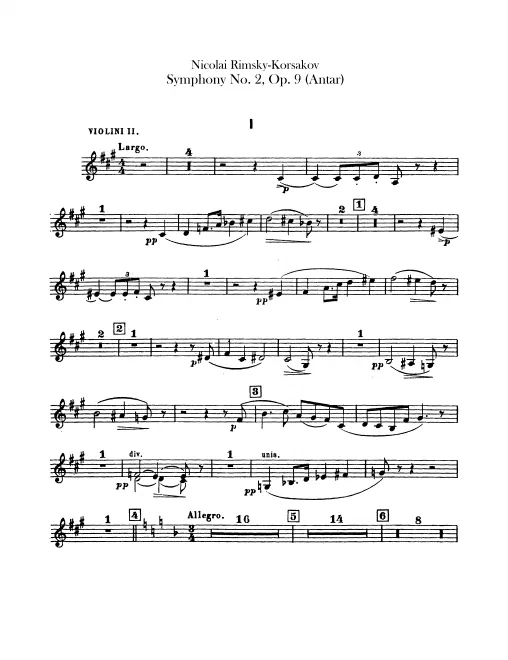 Violins II