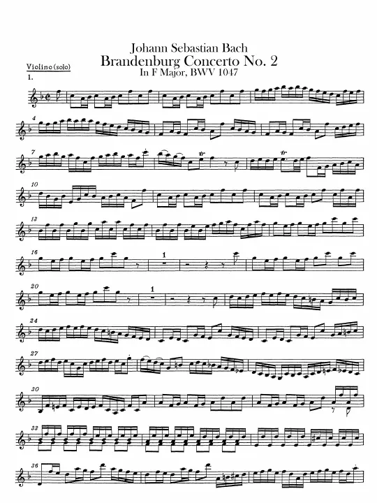 Violin solo
