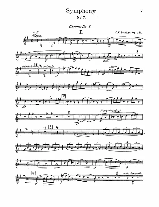 Clarinet 1, 2 (B)