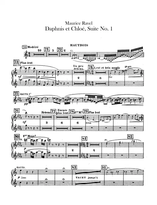 Oboe 1/2, English Horn, Alternates to cover chorus