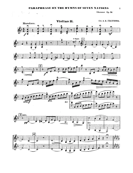 Violins II