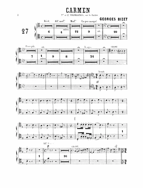 Trombone 1/2 (Onstage)
