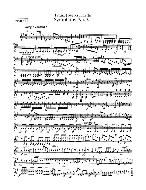 Violins II