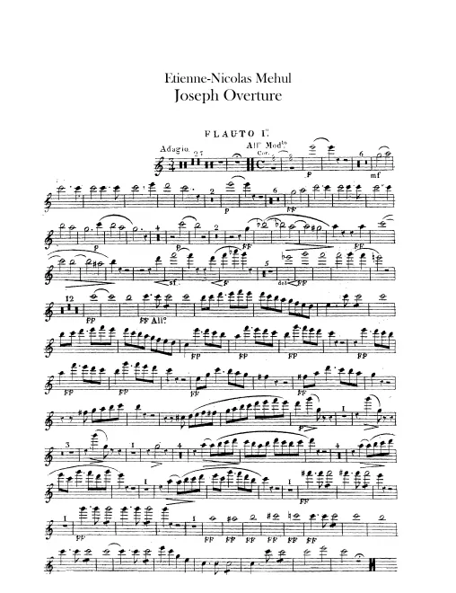 Flute 1, 2