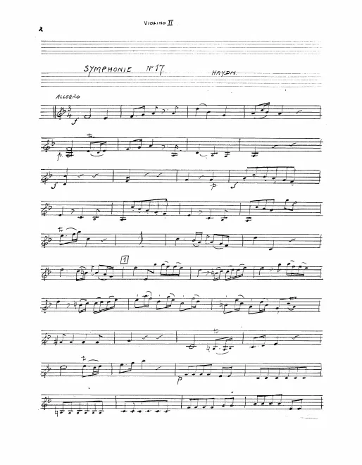 Violins II
