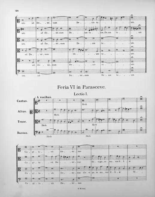 Complete Score (extended version in Capella Sistina, MS 186)