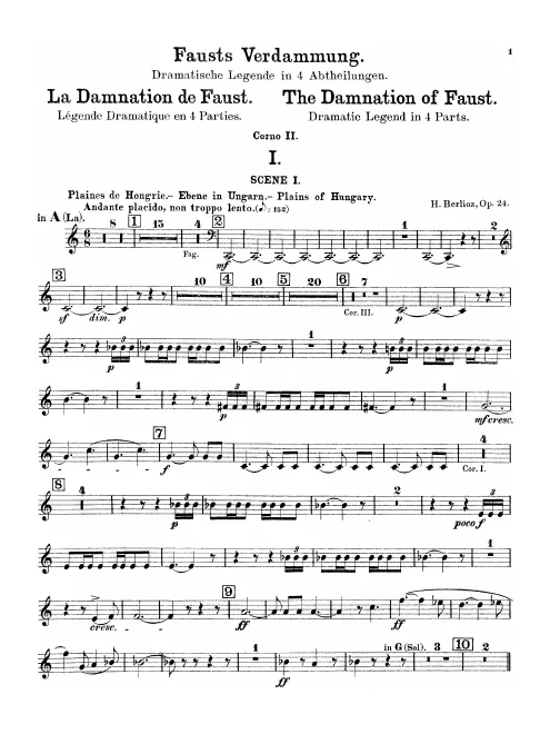 Horn 2 (A/B/B/C/D/E/F/G)