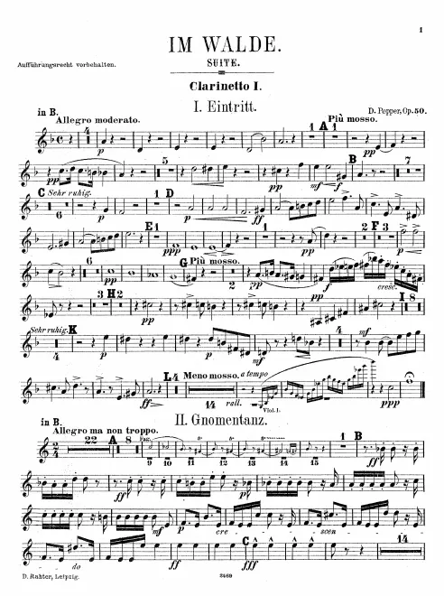 Clarinet 1 (B♭/A)