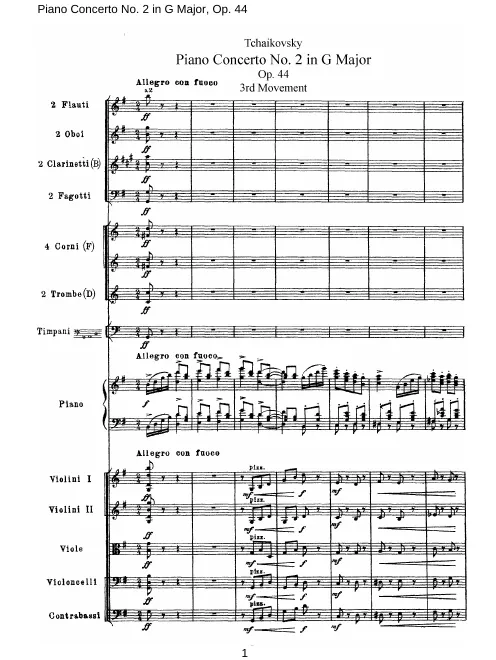 3. Allegro con fuoco