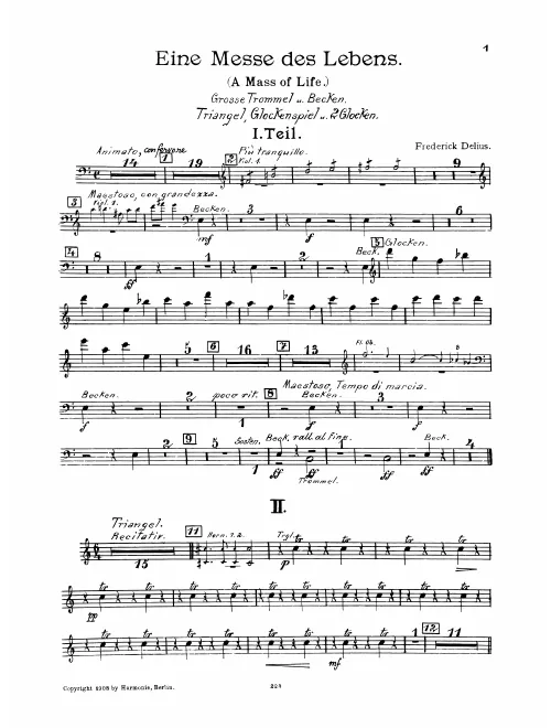 Bass Drum/Cymbals/Triangle/Glockenspiel/Bells