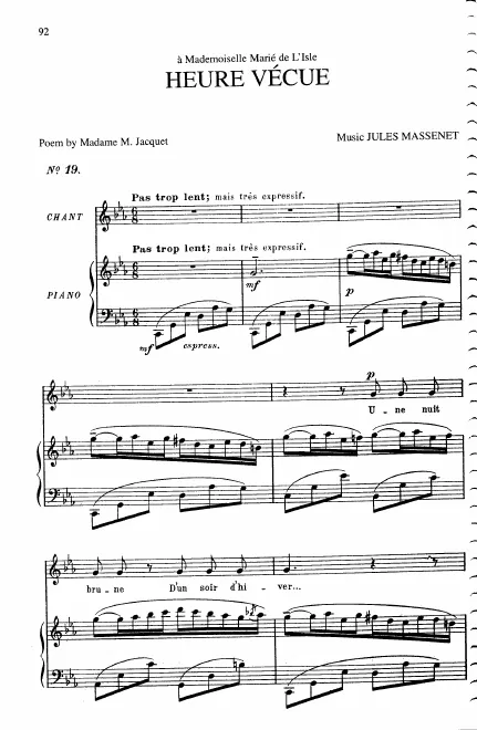 Complete Score (C minor: high or medium voice and piano)