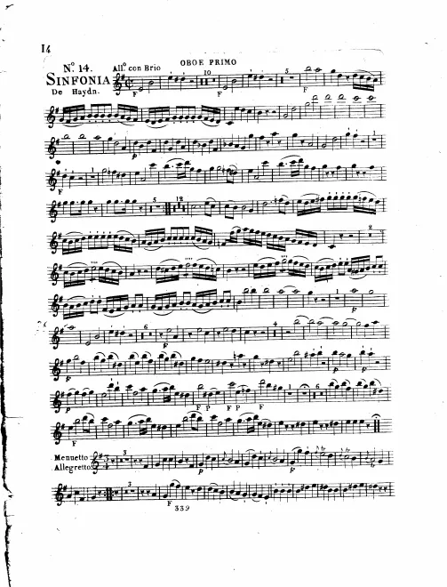Oboe 1, 2