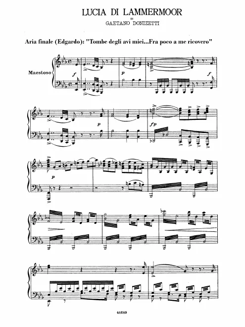 Complete Score (Original key)