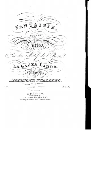 6. Fantasia on 'La Gazza Ladra' (Rossini)