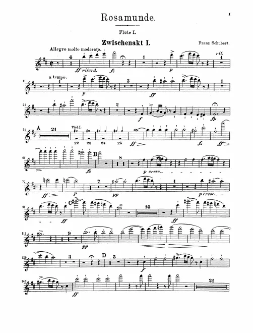 Flute 1, 2