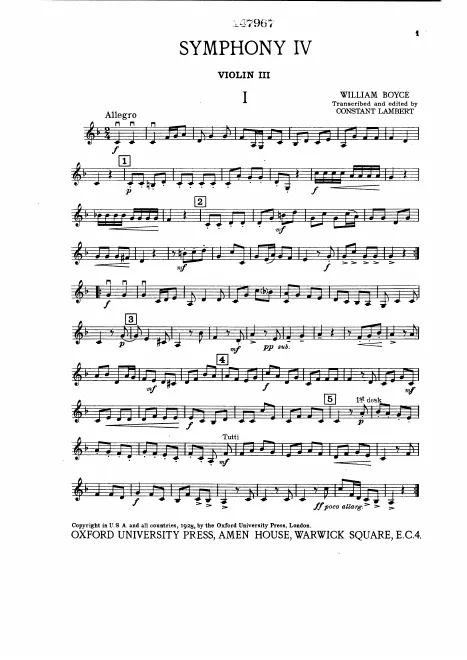 Violins III
