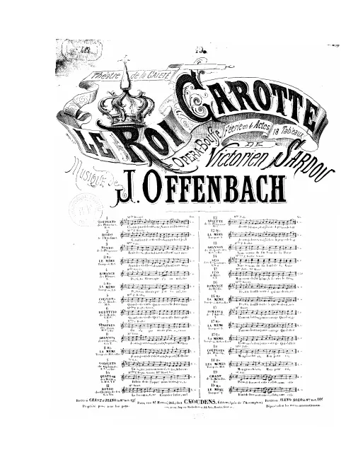 No.19, Chant de la révolte: "Point de fracas et sans éclats" (Act IV, No.29b), F major