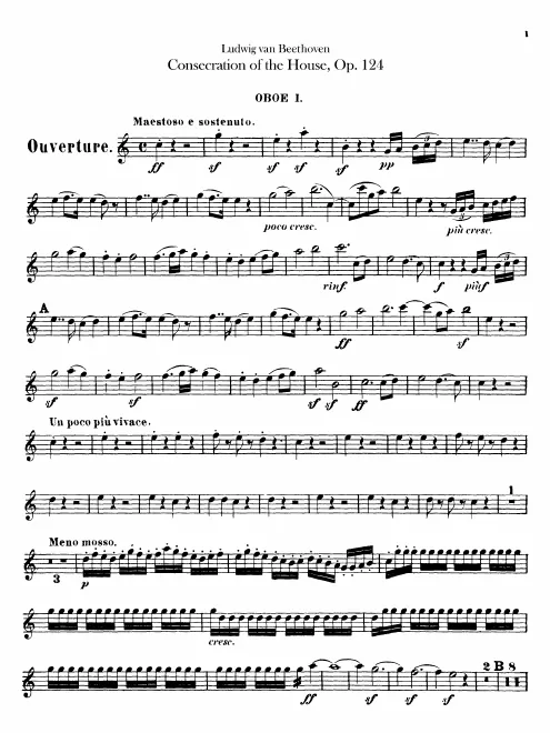 Oboe 1, 2