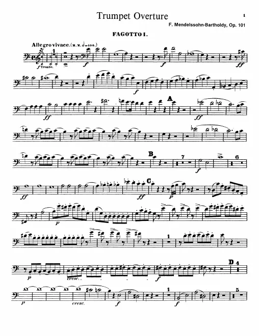Bassoon 1, 2