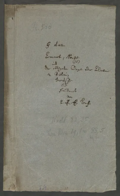 Orchestra Parts