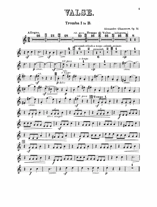 Trumpet 1, 2 (B♭)