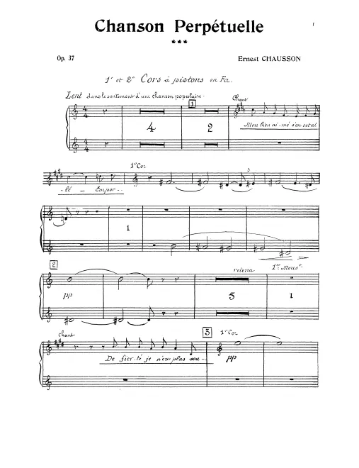 Horn 1/2, 3/4 (F)