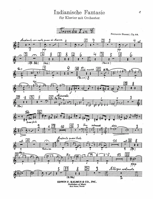 Trumpet 1, 2 (C)