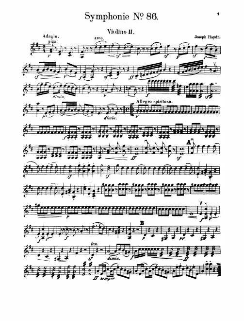 Violins II