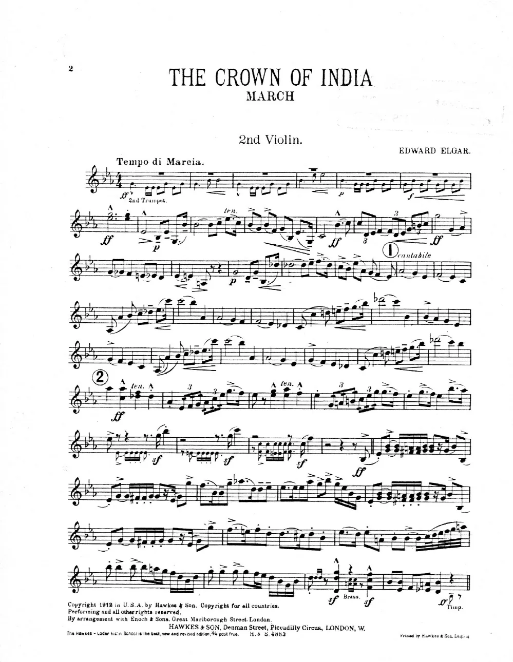 Violins II