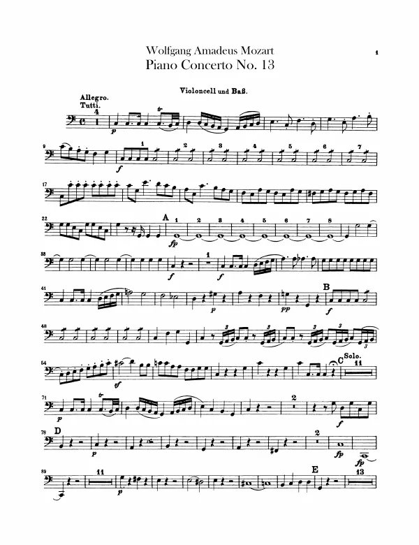 Cellos/Basses