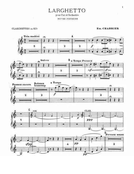 Clarinet 1/2 (B)