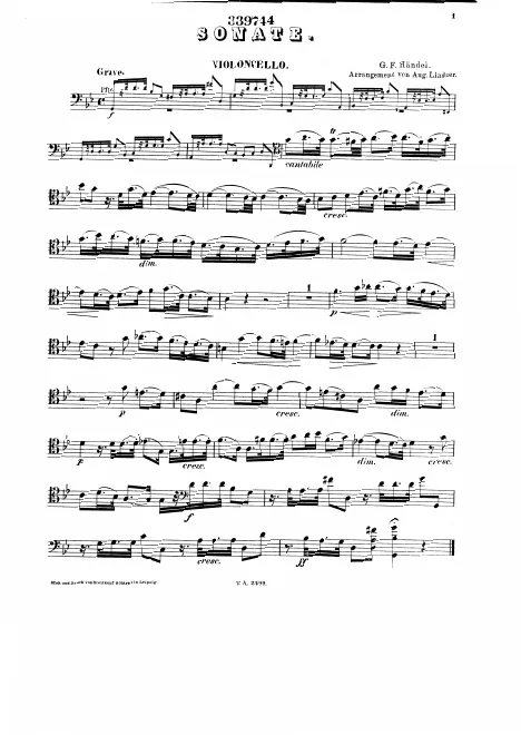 Cello Part